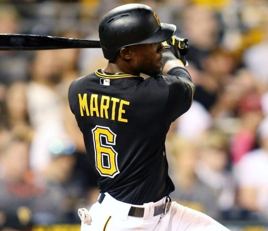 Marte ready to take over in center field for Pirates
