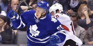 Devils acquire D Viktor Loov from Leafs for F Sergey Kalinin