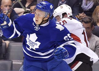 Devils acquire D Viktor Loov from Leafs for F Sergey Kalinin