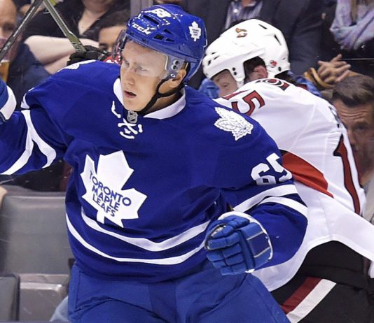 Devils acquire D Viktor Loov from Leafs for F Sergey Kalinin