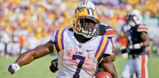 The Latest: Fournette tries to water down weight questions