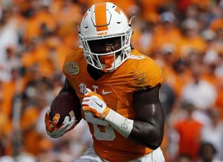 The Latest: Prospects face drills, grills at combine