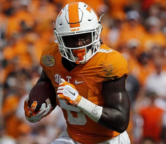 The Latest: Prospects face drills, grills at combine