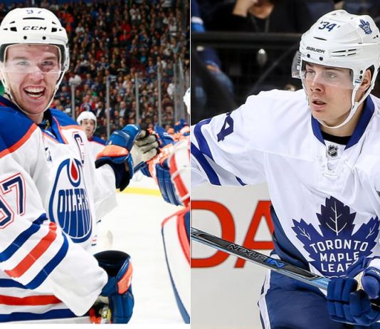 Gretzky buzzing over McDavid, Matthews’ NHL playoff debuts