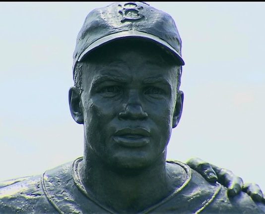 LEADING OFF: Dodgers to unveil Jackie Robinson statue