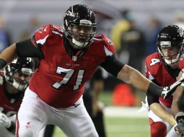 Schweitzer struggles in debut with high-scoring Falcons