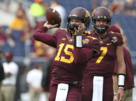 Rhoda named full-time QB, Croft disciplined for Minnesota