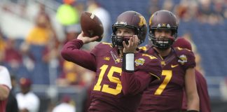 Rhoda named full-time QB, Croft disciplined for Minnesota