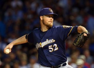 Brewers’ Nelson leaves start against Cubs with sore arm