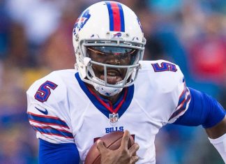 Bills’ Tyrod Taylor has concussion, uncertain for opener