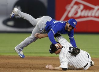Toronto Blue Jays vs. New York Yankees 10/1/2017 MLB Odds, Pick & Preview