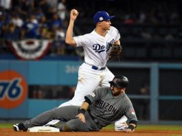 Los Angeles Dodgers vs. Arizona Diamondbacks 10/9/2017 Divisional Playoff