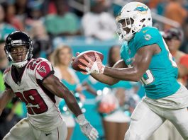 Miami Dolphins vs. Atlanta Falcons 10/15/2017 NFL Odds, Pick & Preview
