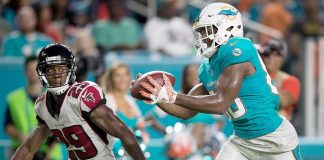 Miami Dolphins vs. Atlanta Falcons 10/15/2017 NFL Odds, Pick & Preview