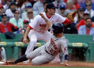 Houston Astros vs. Boston Red Sox 10/9/2017 Divisional Playoff