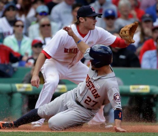 Houston Astros vs. Boston Red Sox 10/9/2017 Divisional Playoff