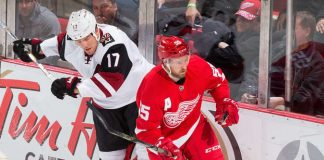 Detroit Red Wings vs Arizona Coyotes 10/12/2017 Odds & Prediction