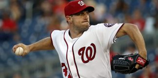 Washington Nationals vs. Chicago Cubs 10/9/2017 Divisional Playoff