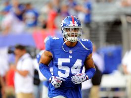 Vernon, Casillas, Richburg, Shepard all out for Broncos game