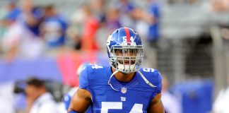 Vernon, Casillas, Richburg, Shepard all out for Broncos game