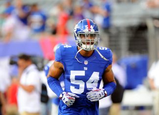 Vernon, Casillas, Richburg, Shepard all out for Broncos game