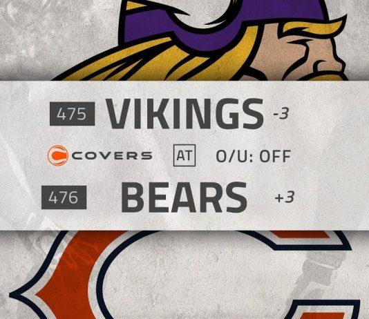 Minnesota Vikings vs. Chicago Bears 10/9/2017 NFL Odds, Pick & Preview