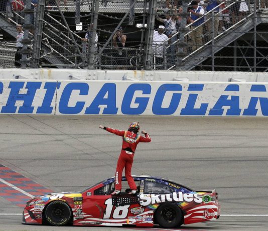 The Latest: Kyle Busch wins Cup Series race at Chicagoland