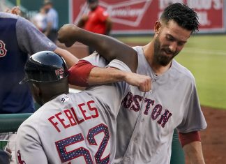 Porcello doubles off Scherzer to help Red Sox beat Nationals