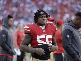 NFL suspends 49ers linebacker Reuben Foster 2 games