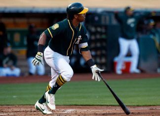 Davis hits 30th home run to help A’s edge Tigers 2-1