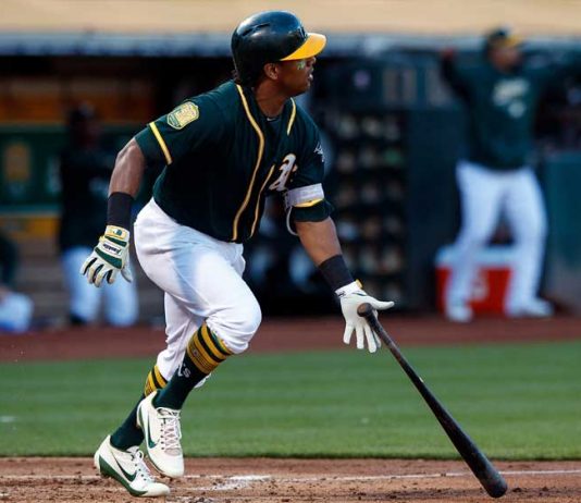 Davis hits 30th home run to help A’s edge Tigers 2-1