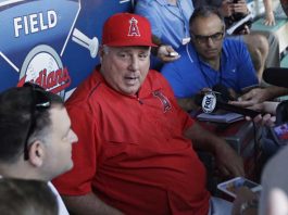 Angels manager Scioscia dismisses report he’ll step down