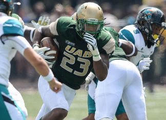 UAB vs. COASTAL CAROLINA 9/8/2018 Free Pick & CFB Betting Prediction
