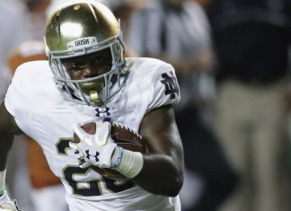 No. 12 Notre Dame loses DB Crawford for season with injury