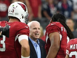 Larry Fitzgerald says John McCain was “epitome of toughness”
