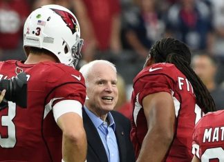 Larry Fitzgerald says John McCain was “epitome of toughness”