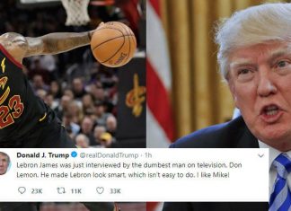 Trump rips LeBron, tweets “I like Mike”