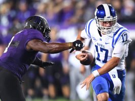 DUKE vs. NORTHWESTERN 9/8/2018 Free Pick & CFB Betting Prediction