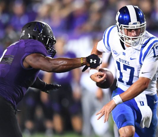 DUKE vs. NORTHWESTERN 9/8/2018 Free Pick & CFB Betting Prediction