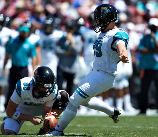 COASTAL CAROLINA vs. LA LAFAYETTE 9/22/2018 Free Pick & CFB Betting Prediction