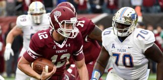 TULSA vs. TEMPLE 9/20/2018 Free Pick & CFB Betting Prediction