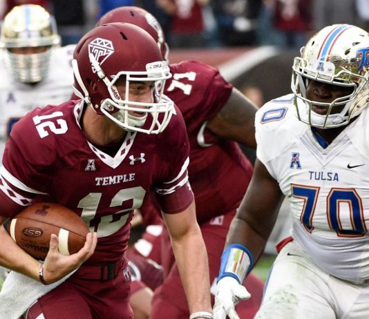 TULSA vs. TEMPLE 9/20/2018 Free Pick & CFB Betting Prediction