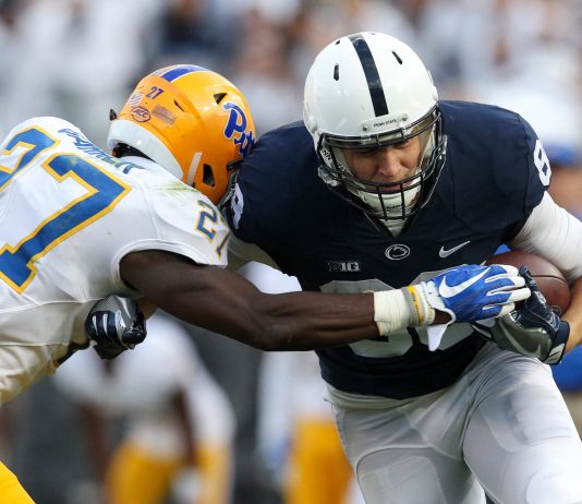 No. 11 Penn State improving up front with Kent State