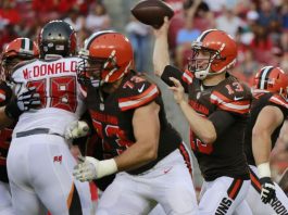 CLEVELAND vs. TAMPA BAY 10/21/2018 NFL Odds, Pick & Preview