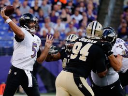 NEW ORLEANS vs. BALTIMORE 10/21/2018 NFL Odds, Pick & Preview