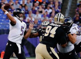 NEW ORLEANS vs. BALTIMORE 10/21/2018 NFL Odds, Pick & Preview