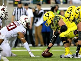 OREGON vs. WASHINGTON ST 10/20/2018 Free Pick & CFB Betting Prediction