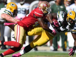 SAN FRANCISCO vs. GREEN BAY 10/15/2018 NFL Odds, Pick & Preview
