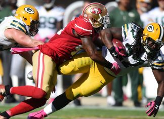 SAN FRANCISCO vs. GREEN BAY 10/15/2018 NFL Odds, Pick & Preview