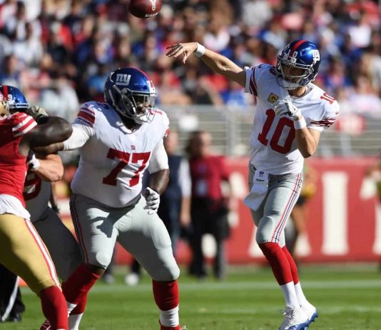 NY GIANTS vs. SAN FRANCISCO 11/12/2018 NFL Odds, Pick & Preview